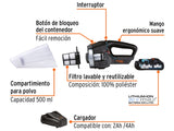 ASPIRADORA PARA AUTOS INALAMBRICO TRUPER MAX-20A