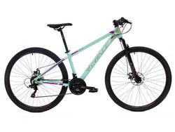 BICICLETA 29 MTB X-RACE ONE 17" MUJER MENTA/MORADO