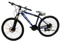 BICICLETA BIDECA 26 HOMBRE MTB ALUMINIO NEGRA/AZUL