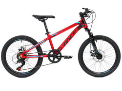 BICICLETA 20 MTB X-RACE ONE HOMBRE ROJO/NEGRO