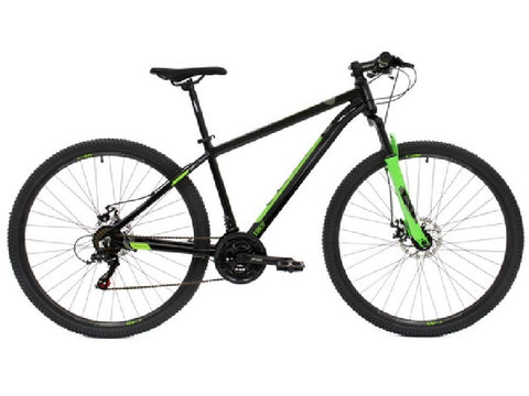 BICICLETA 29 MTB SP NGR 17" HOMBRE NEGRO/VERDE