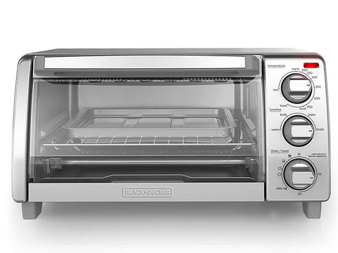 HORNO TOSTADOR BLACK & DECKER TO1745SSG-LA  4 FUNCIONES