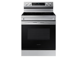 COCINA SAMSUNG NE63A6311SS/AA 30" 5Q PLATEADA ELECTRICA