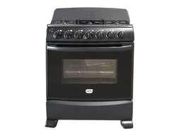 COCINA A GAS GRS 30GM3B 30" 6 DISCOS NEGRA