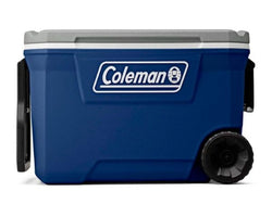 HIELERA COLEMAN 62QT AZUL/GRIS CON RUEDAS 316