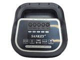 PARLANTE PORTATIL SANKEY PA4DCS341 BT/USB/FM