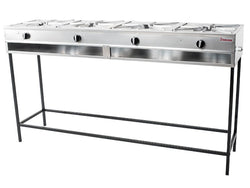 PLANTILLA  GAS INDUSTRIAL 4 QUEMADORES LINEAL STARCOOK