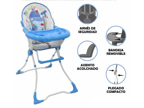 SILLA PARA COMER SPECTRUM SPEC1089