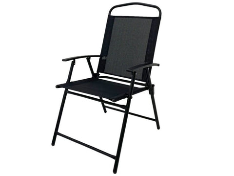 SILLA PLEGABLE NEGRA TAIKE EX-7143