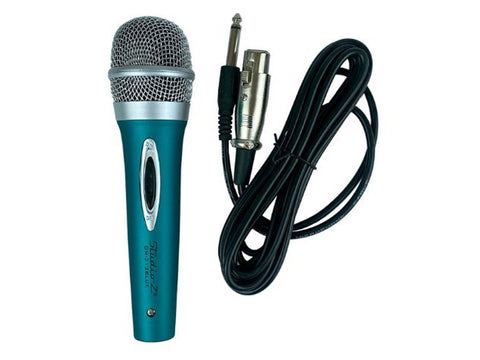 MICROFONO MANO C/CABLE BLU STUDIO Z DM-212 BLU