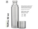 TERMO NT TKWIDE 1 LITRO BRUSHED STAINLESS