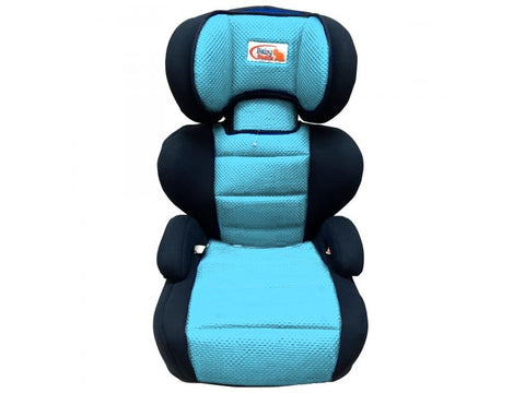 SILLA CARRO Y BOOSTER AZUL/CELESTE BABY BASICS